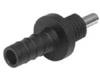 Radox-Einbaubuchse für Chassismontage 4 mm² Huber+Suhner 24500089 