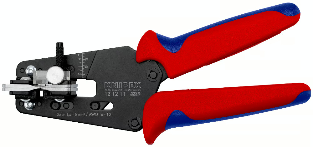 Abisolierzange 1,5/2,5/4/6 mm² Knipex 12 12 11 