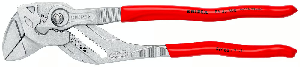 Knipex Schraubenschlüsselzange 300 mm 86 03 300 