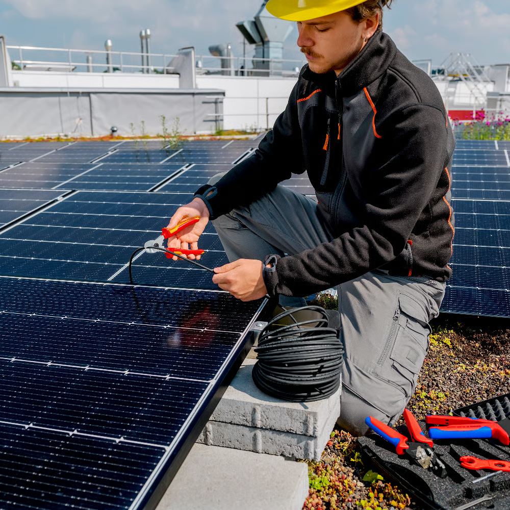 Knipex 95 16 165 Solarkabelschneider 